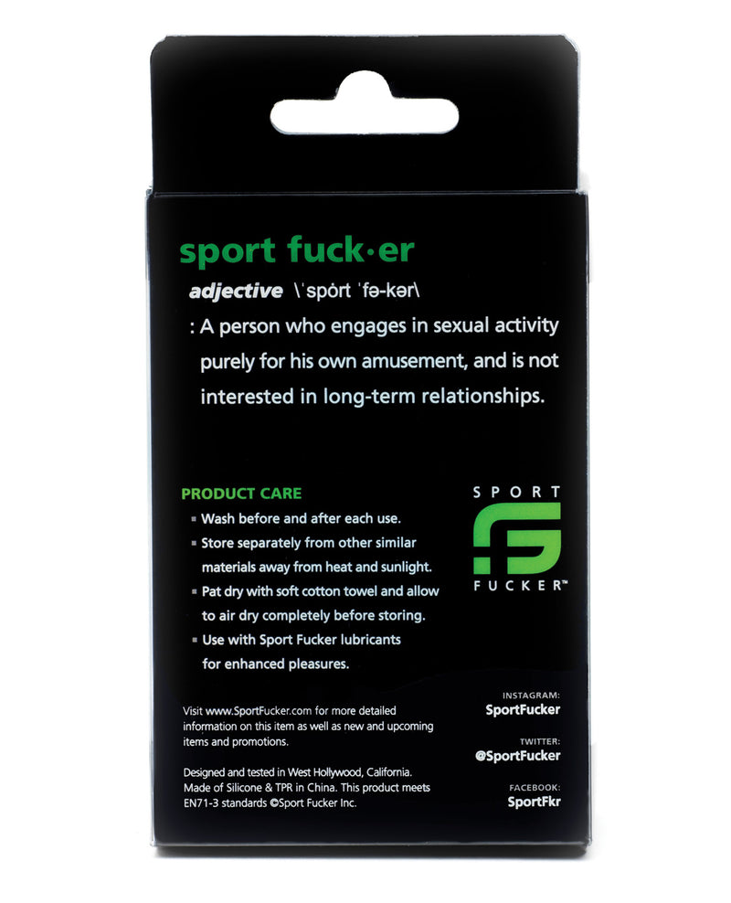 Sport Fucker - Muscle - Ball Stretcher - TPE - Red-Erotiekvoordeel.nl