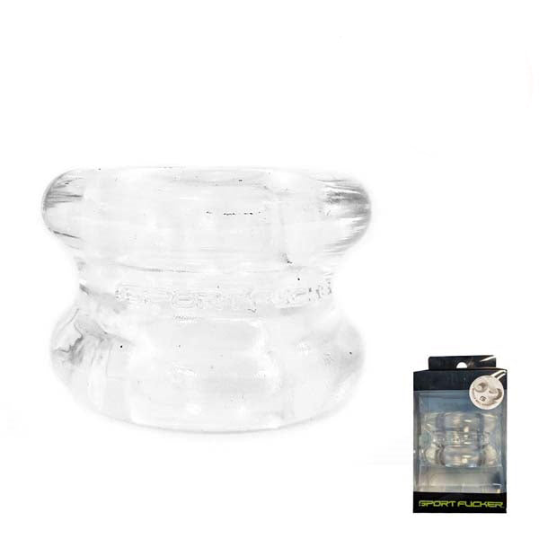 Sport Fucker - Muscle - Ball Stretcher - TPE - Clear-Erotiekvoordeel.nl