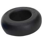 Sport Fucker - Muscle Ring - Anneau pénien ou extenseur de testicules en silicone - Noir-Erotiekvoordeel.nl