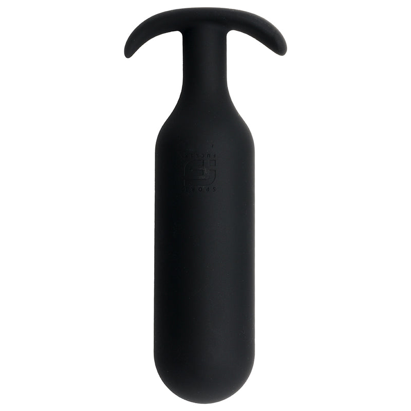 Sport Fucker - Next Level Trainer Plug - Buttplug - Silikon - Schwarz - Erotiekvoordeel.nl