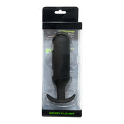 Sport Fucker - Next Level Trainer Plug - Buttplug - Silikon - Schwarz - Erotiekvoordeel.nl