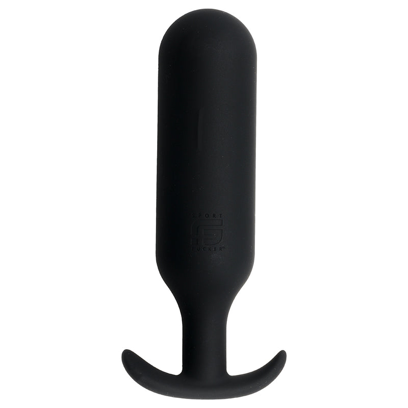 Sport Fucker - Next Level Trainer Plug - Buttplug - Silikon - Schwarz - Erotiekvoordeel.nl