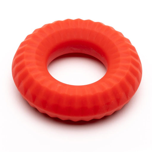 Sport Fucker - Nitro Ring - Anneau pénien ou extenseur de testicules en silicone - Rouge-Erotiekvoordeel.nl