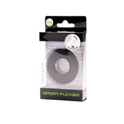 Sport Fucker - Nitro Ring - Anneau pénien ou extenseur de testicules en silicone - Noir-Erotiekvoordeel.nl