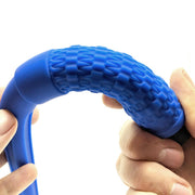 Sport Fucker - Buse PowerShot - Douche anale en silicone - Bleu-Erotiekvoordeel.nl
