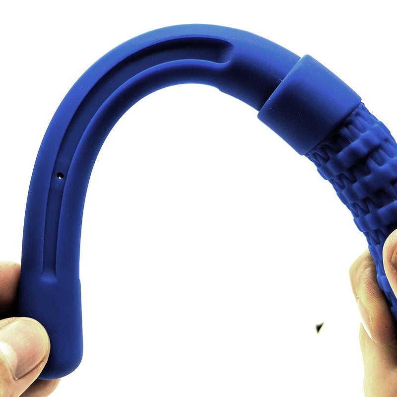 Sport Fucker - Buse PowerShot - Douche anale en silicone - Bleu-Erotiekvoordeel.nl