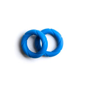 Sport Fucker - Ready Rings - 2 unidades - Azul-Erotiekvoordeel.nl