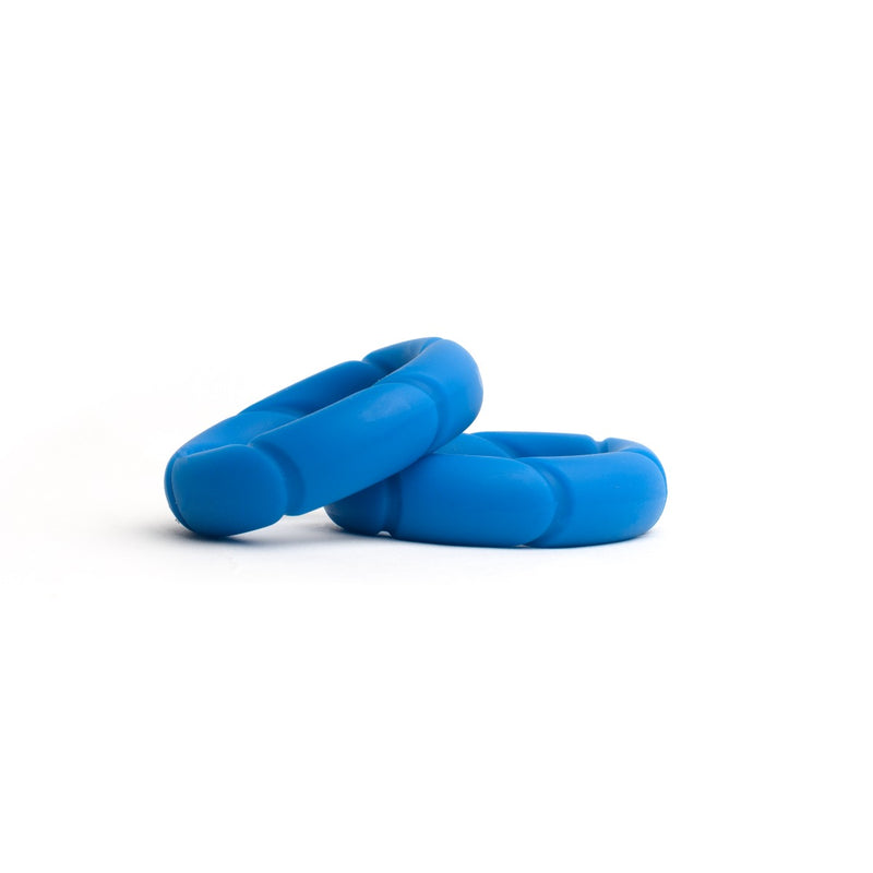 Sport Fucker - Ready Rings - 2 unidades - Azul-Erotiekvoordeel.nl