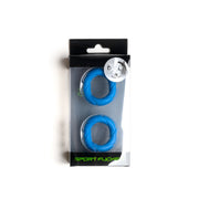 Sport Fucker - Ready Rings - 2 unidades - Azul-Erotiekvoordeel.nl