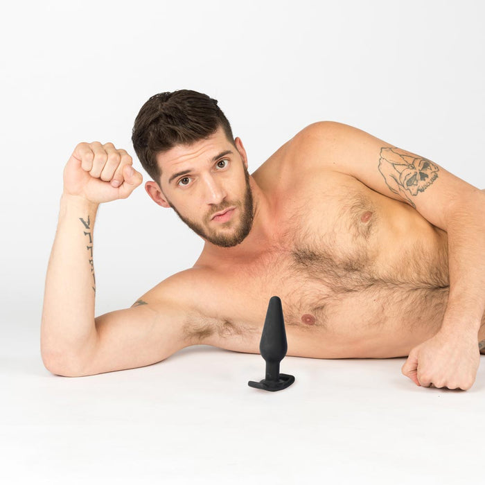 Sport Fucker - Scrum Harness Buttplug - Zwart-Erotiekvoordeel.nl