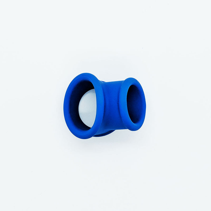 Sport Fucker - Silikon-Cock-Tube - Cockring und Ballstretcher - Blau - Erotiekvoordeel.nl