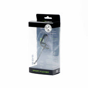 Sport Fucker - Plug anale in silicone - Dipstick - Grigio metallizzato-Erotiekvoordeel.nl