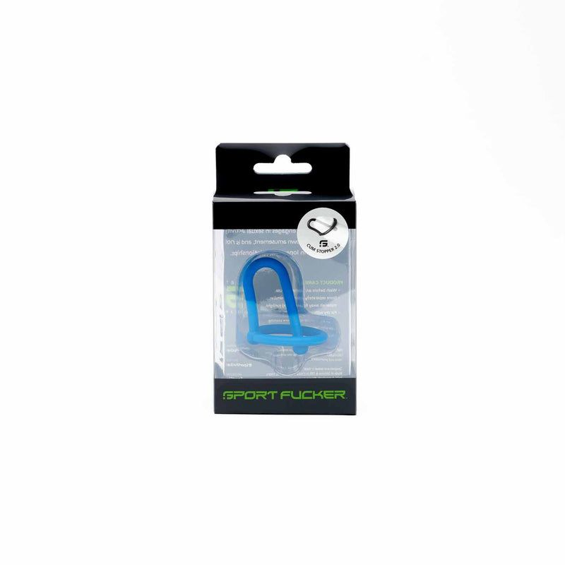 Sport Fucker - Bouchon à sperme en silicone 2.0 - Bleu-Erotiekvoordeel.nl