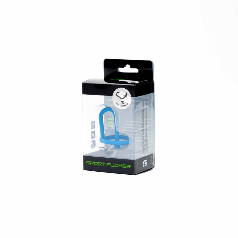 Sport Fucker - Bouchon à sperme en silicone 2.0 - Bleu-Erotiekvoordeel.nl