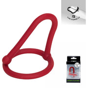 Sport Fucker - Tapón de silicona para semen 2.0 - Rojo-Erotiekvoordeel.nl