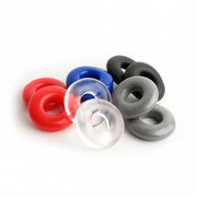 Sport Fucker - Anillos apilables - 2 unidades - Transparente-Erotiekvoordeel.nl