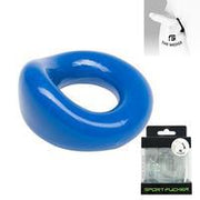 Sport Fucker - The Wedge - Anello fallico - TPE - Blu-Erotiekvoordeel.nl