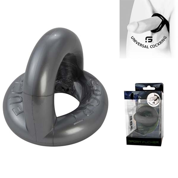 Sport Fucker - Universal-Cockring - Silber - Erotiekvoordeel.nl