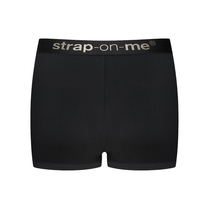Strap-On-Me - Allure - Strap-On Harness Short - Black - Erotiekvoordeel.nl