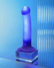 Strap-On-Me - Glow-LED Dildo - Purple - Size M - Erotiekvoordeel.nl