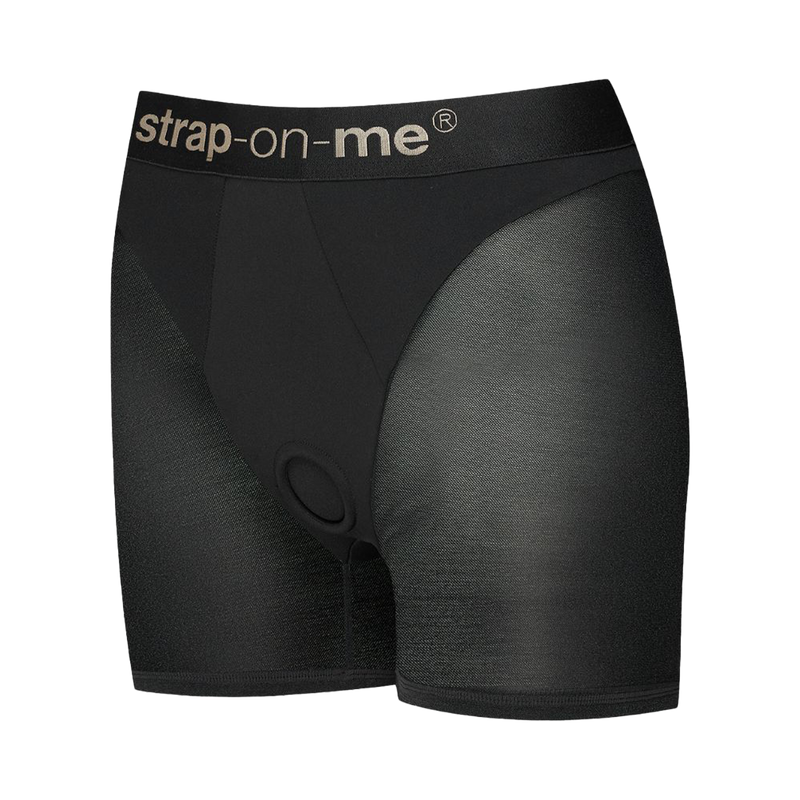 Strap-On-Me - Halo - Strap-On Harness Panties - Black-Erotiekvoordeel.nl
