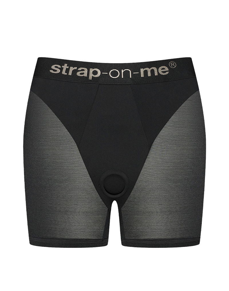 Strap-On-Me - Halo - Strap-On Harness Panties - Black-Erotiekvoordeel.nl