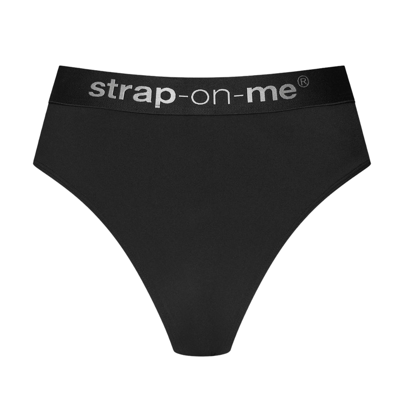 Strap-On-Me - Idole - Strap-On Harness Briefs - Black-Erotiekvoordeel.nl