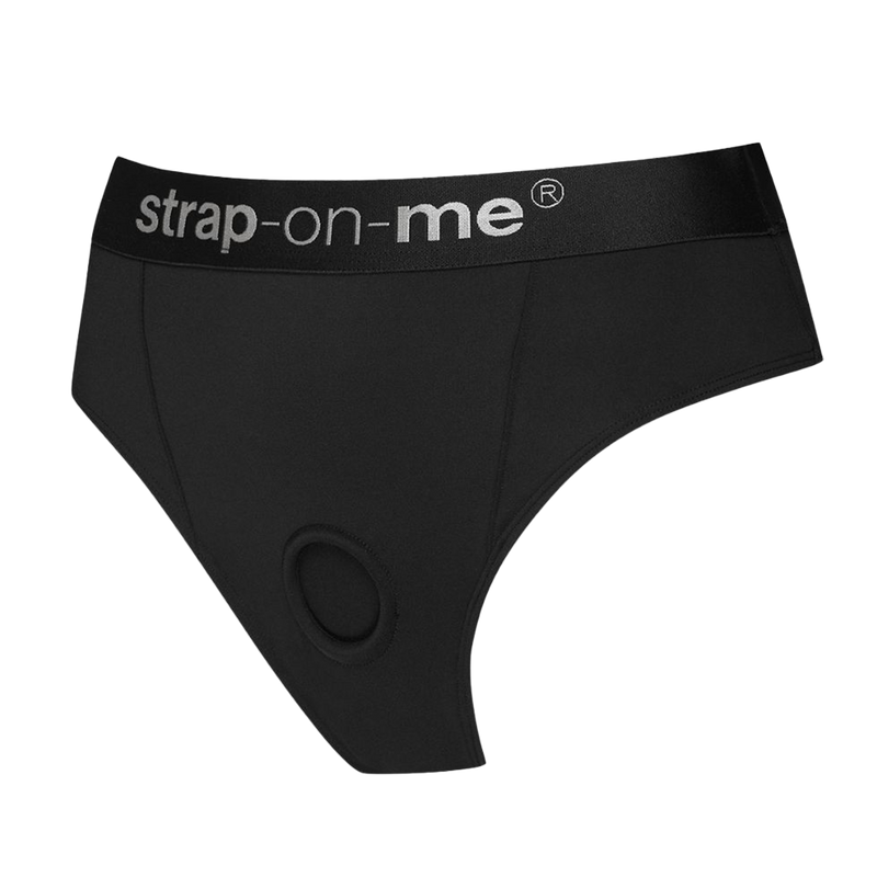 Strap-On-Me - Idole - Strap-On Harness Briefs - Black-Erotiekvoordeel.nl