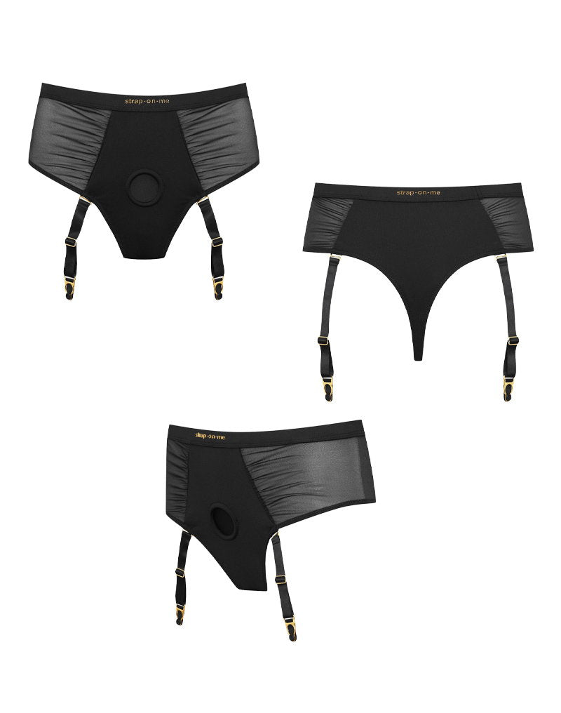 Strap-On-Me - Idylle - Strap-On Harness - Black-Erotiekvoordeel.nl