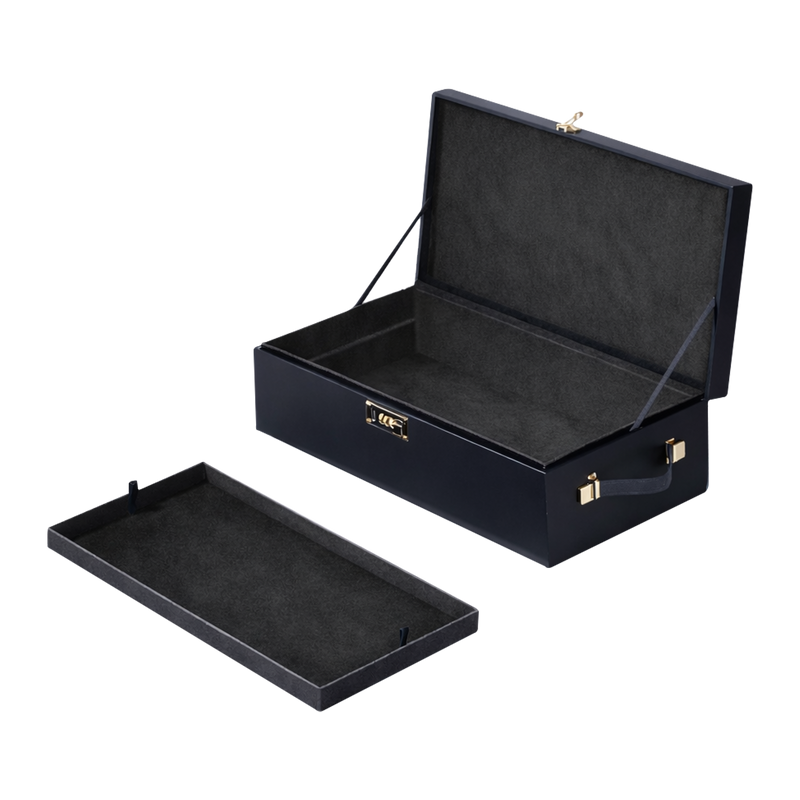 Strap-On-Me - Le Coffret - Boîte de rangement - Boîte de rangement pour sextoys - Avec serrure à combinaison - Noir-Erotiekvoordeel.nl