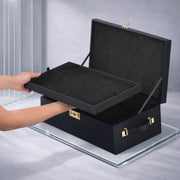 Strap-On-Me - Le Coffret - Boîte de rangement - Boîte de rangement pour sextoys - Avec serrure à combinaison - Noir-Erotiekvoordeel.nl