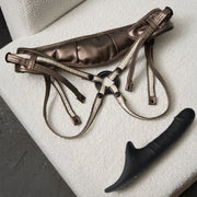 Strap-On-Me - Multi Orgasm Realistische Dildo - Strapless Strap-on met Flapper Technologie - Zwart-Erotiekvoordeel.nl