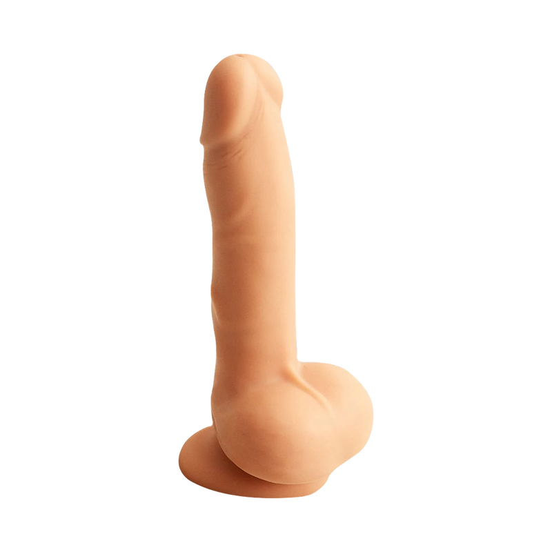 Strap-On-Me - Obrotowy I Wibrujący Realistyczny Dildo - Jasny Kolor Skóry - Erotiekvoordeel.nl