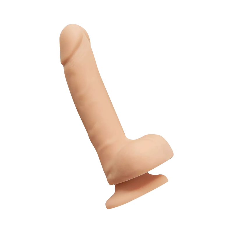 Strap-On-Me - Obrotowy I Wibrujący Realistyczny Dildo - Jasny Odcień Skóry - Erotiekvoordeel. Nl