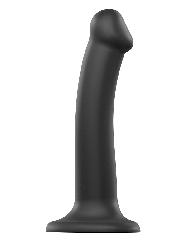 Strap-On-Me - Semi-Realistic Dildo With Suction Cup - Black-Erotiekvoordeel.nl