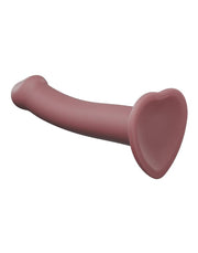 Strap-On-Me - Semi-Realistische Mono Density Dildo Met Zuignap - Antiek Roze-Erotiekvoordeel.nl