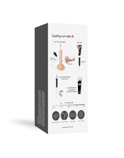 Strap-On-Me - Squirting Cum Dildo - Spuitende Dildo - Maat S - Lichte Huidskleur-Erotiekvoordeel.nl