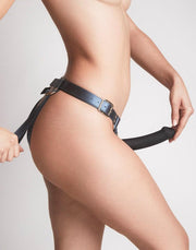 Strap-On-Me - Generous - Strap-on Harnas - PU Leer - Petrol Blauw-Erotiekvoordeel.nl