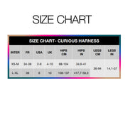 Strap-On-Me - Curious - Strap-on Harnas - PU Leer - Metallic Blauw-Erotiekvoordeel.nl