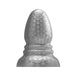 Stretch'r - Ripple - XXL Buttplug - Gun Metal Zilver-Erotiekvoordeel.nl