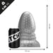 Stretch'r - Ripple - XXL Buttplug - Gun Metal Zilver-Erotiekvoordeel.nl