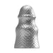 Stretch'r - Scaly - XXL Buttplug - Gun Metal Zilver-Erotiekvoordeel.nl