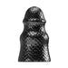 Stretch'r - Scaly - XXL Buttplug - Zwart Metallic-Erotiekvoordeel.nl