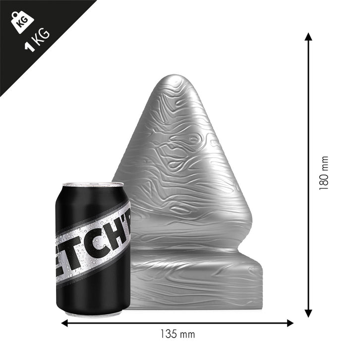 Stretch'r - Sirup - XXL Buttplug - Gun Metal Zilver-Erotiekvoordeel.nl