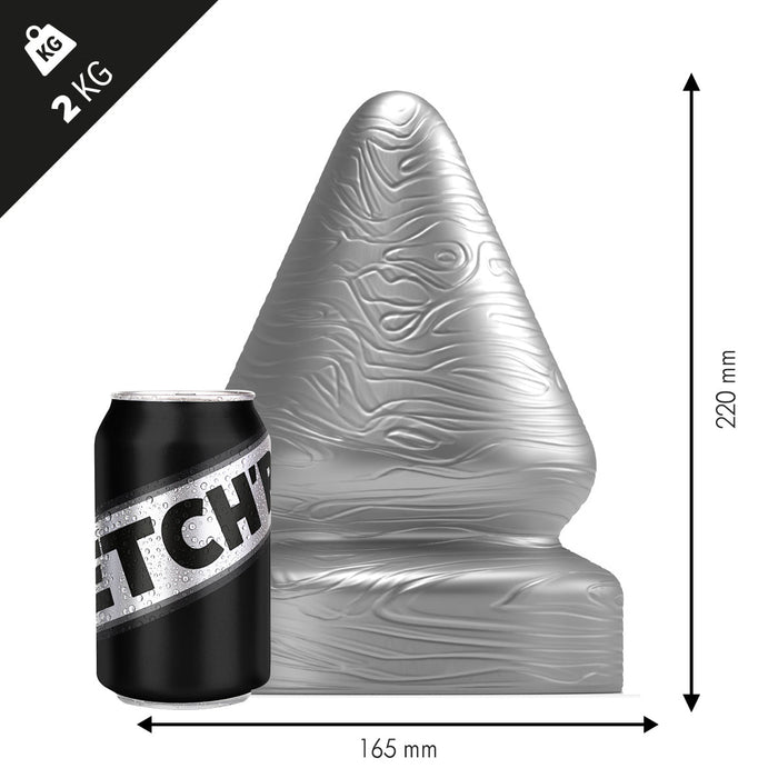 Stretch'r - Sirup - XXL Buttplug - Gun Metal Zilver-Erotiekvoordeel.nl