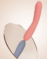 Svakom - Ava Neo - Thrusting Vibrator - With App Control - Peach Pink-Erotiekvoordeel.nl