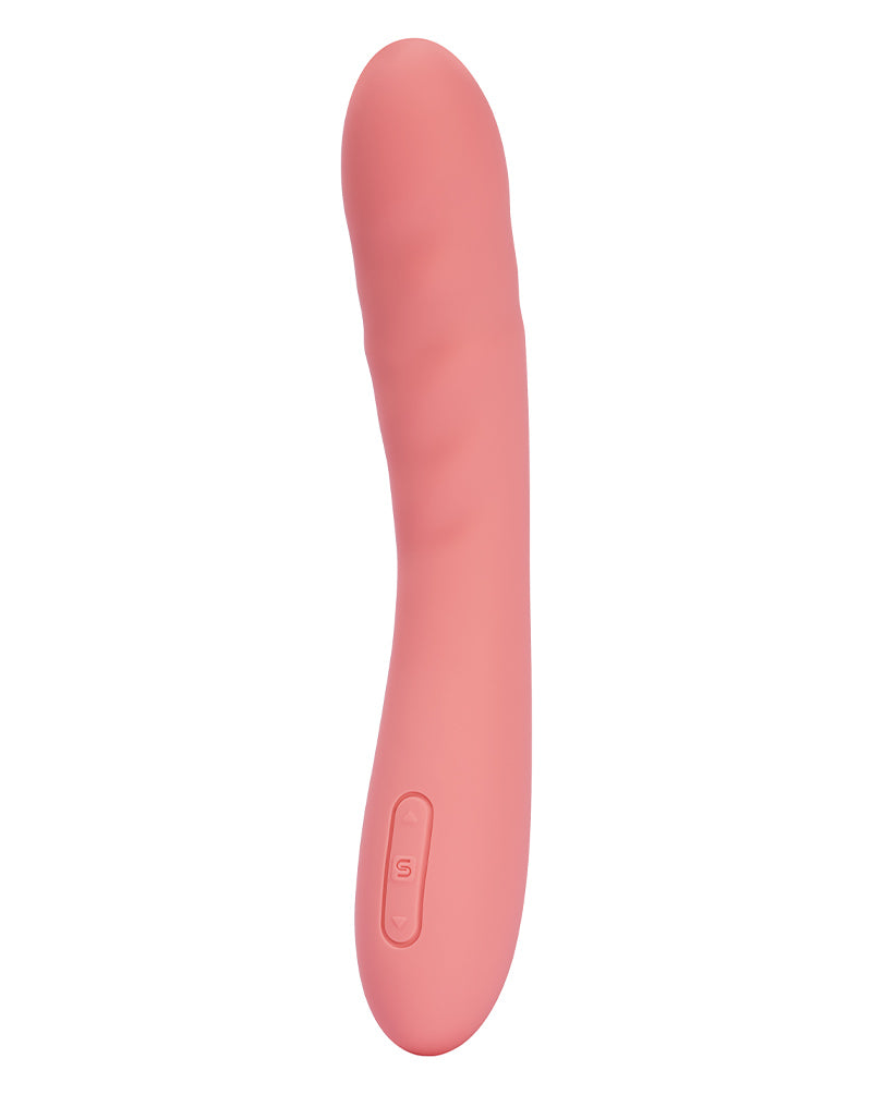 Svakom - Ava Neo - Thrusting Vibrator - With App Control - Peach Pink-Erotiekvoordeel.nl