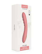 Svakom - Ava Neo - Thrusting Vibrator - With App Control - Peach Pink-Erotiekvoordeel.nl