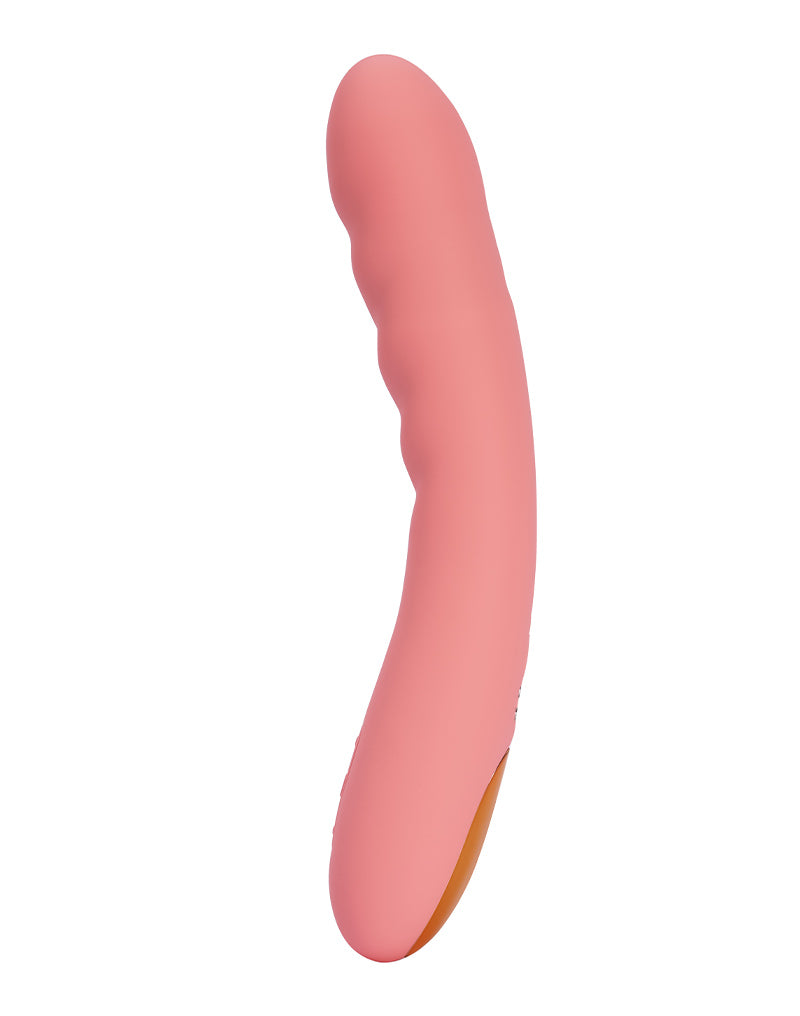 Svakom - Ava Neo - Thrusting Vibrator - With App Control - Peach Pink-Erotiekvoordeel.nl