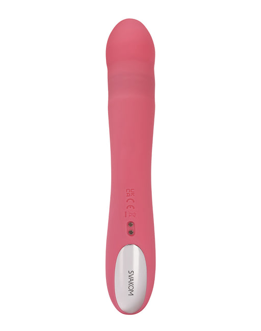 Svakom - Avery - Vibratore Rabbit a spinta - Rosa fragola-Erotiekvoordeel.nl